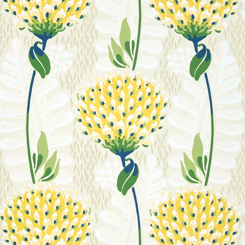 Thibaut Tiverton — Yellow Wallpaper wallpaper in Yellow