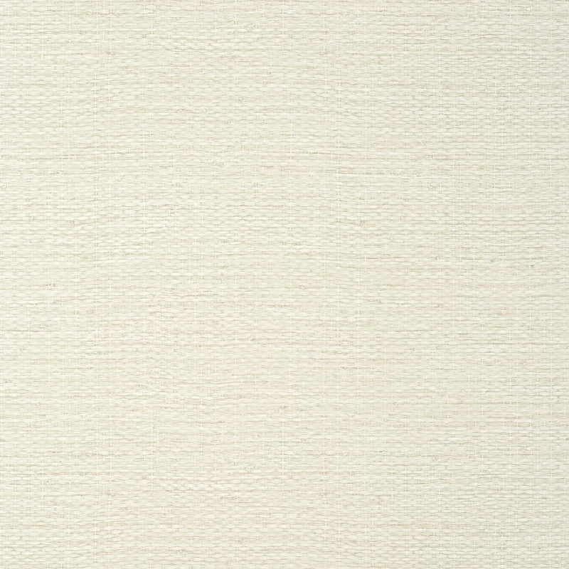 Thibaut Prairie Weave — Cream Embossed Vinyl on Non Woven wallpaper in Cream