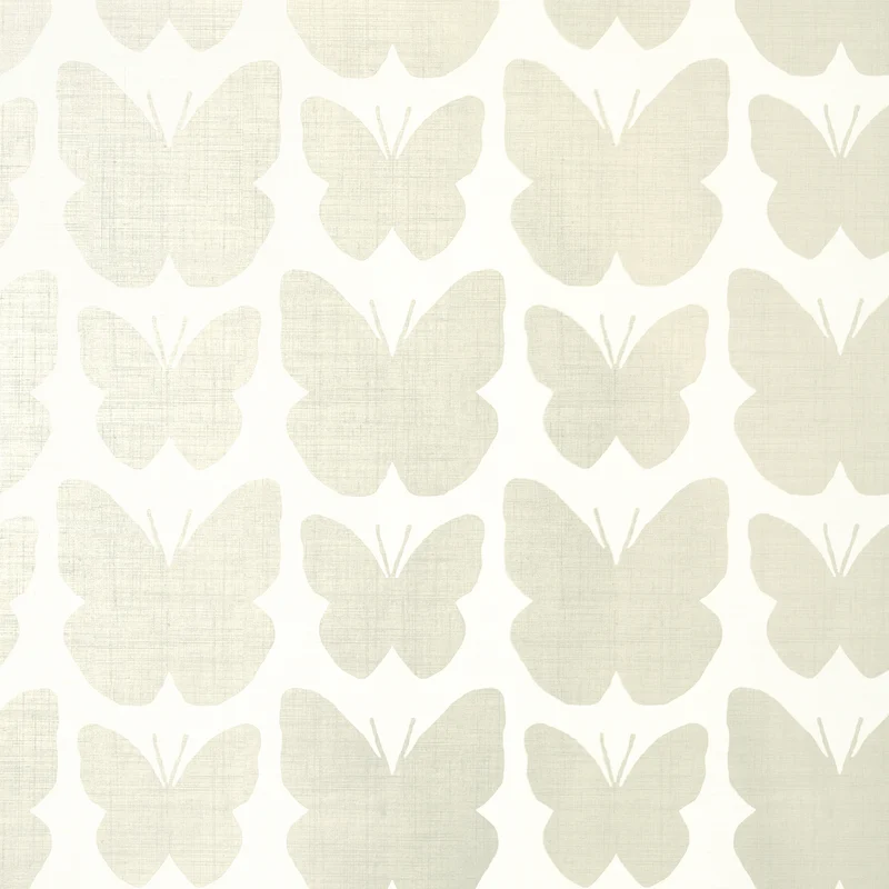 Thibaut Aldora — Pearl on White wallpaper