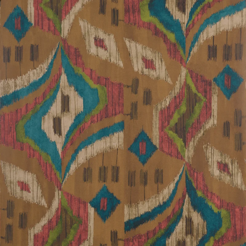 Thibaut Artesian — Ochre Non Woven wallpaper in Ochre