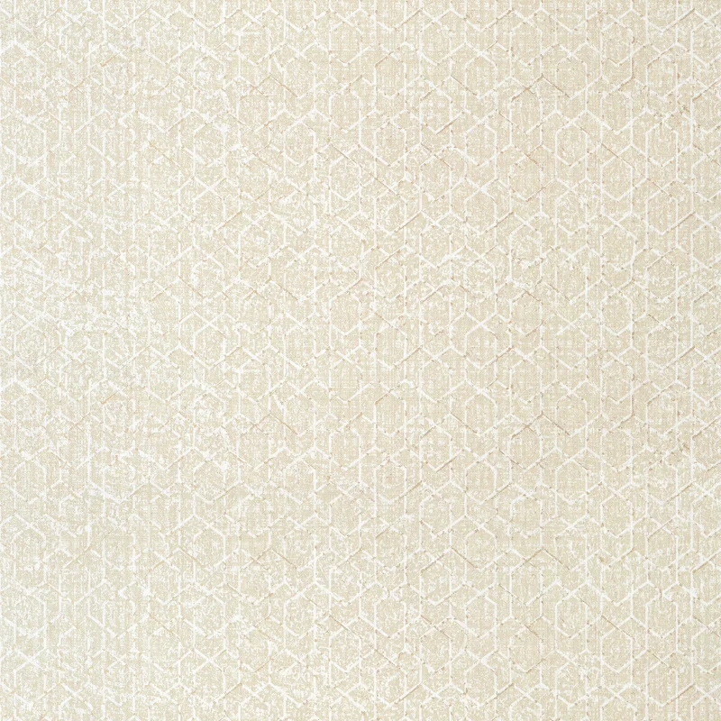 Thibaut Twilight — Beige Linen Mesh on Non Woven wallpaper in Beige
