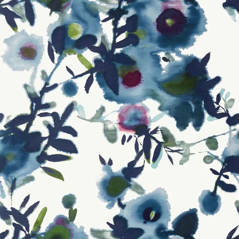 Thibaut Open Spaces — Blue Wallpaper wallpaper in Blue