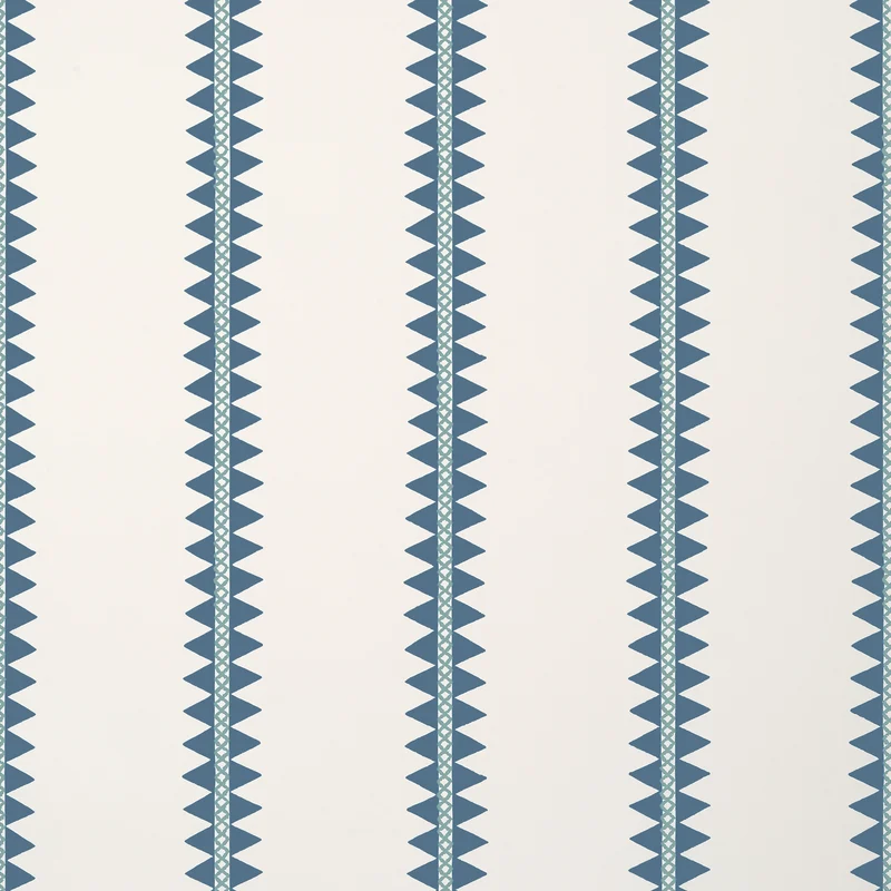 Thibaut Reno Stripe — Teal Wallpaper wallpaper in Teal