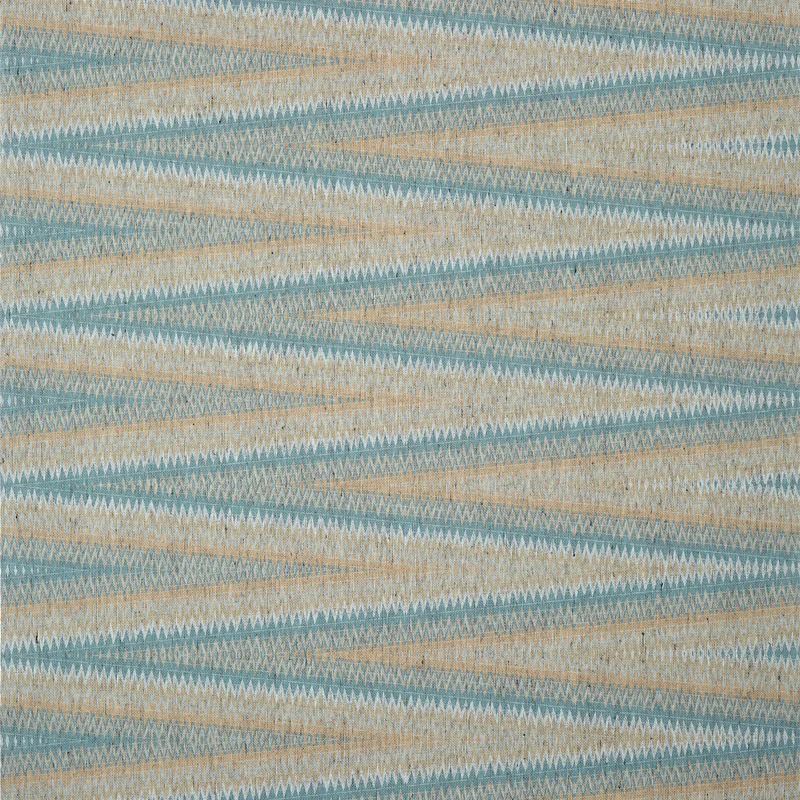 Thibaut Moab Weave — Teal Linen Mesh on Non Woven wallpaper in Teal