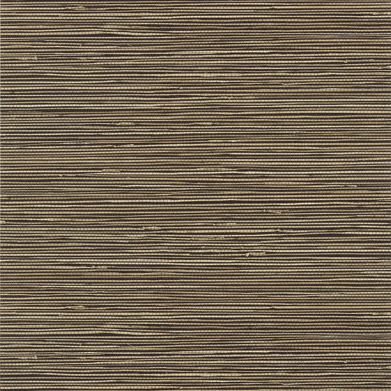 Thibaut St. Thomas — Black Embossed Vinyl on Non Woven wallpaper in Black