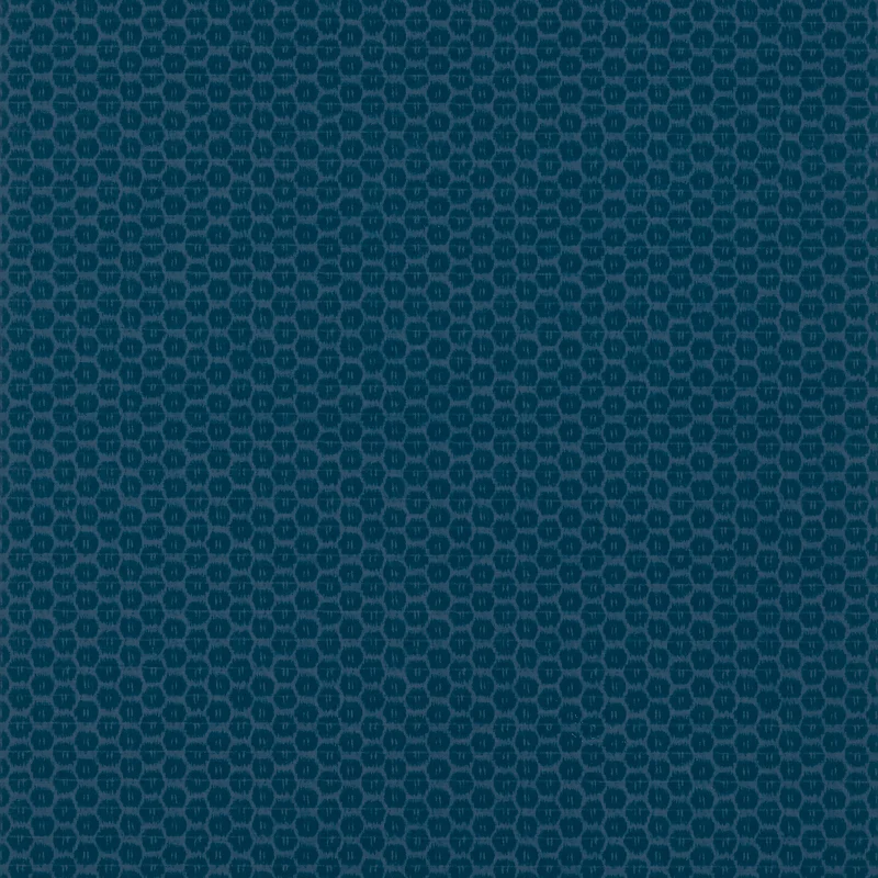 Thibaut Akari — Navy Embossed Vinyl on Non Woven wallpaper in Navy