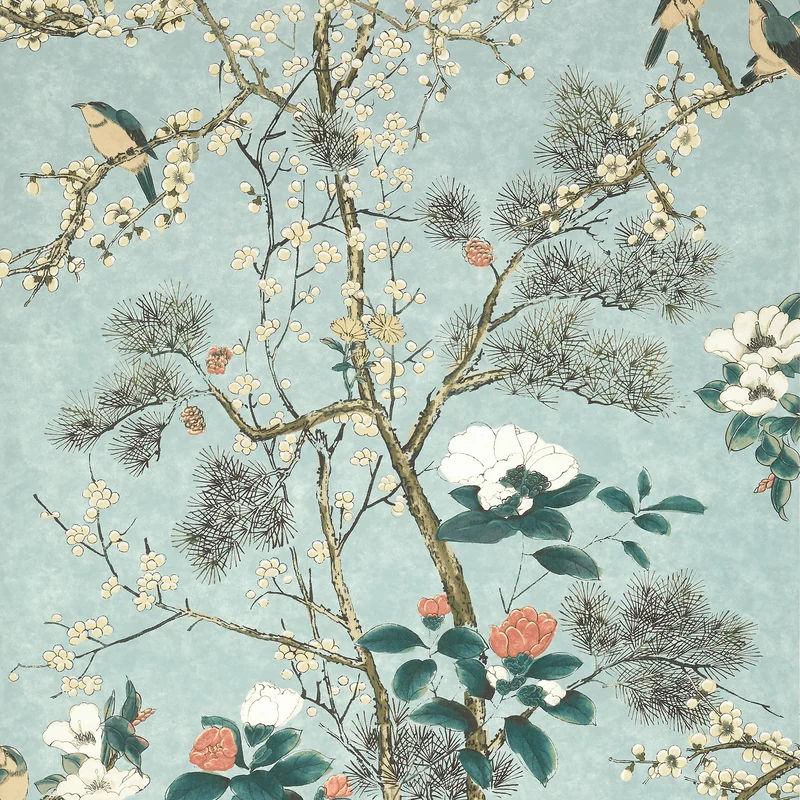 Thibaut Katsura — Mist Non Woven wallpaper in Mist