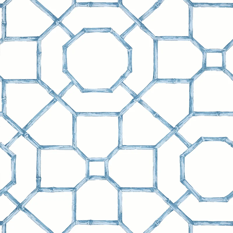 Thibaut Arbor — Light Blue wallpaper