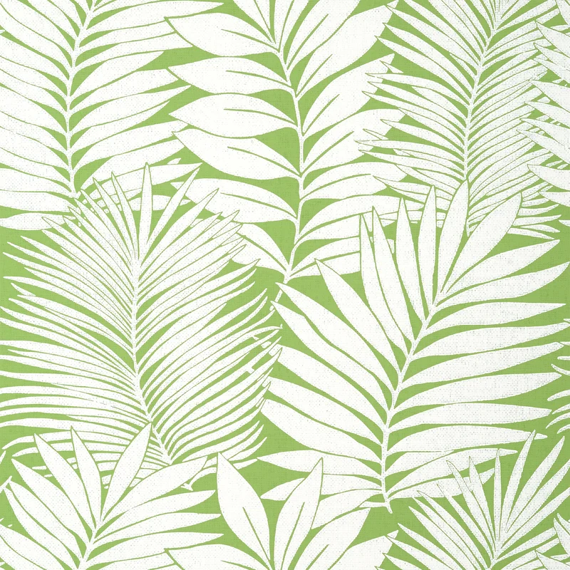 Thibaut Siesta Key — Green Paperweave on Non Woven wallpaper in Green