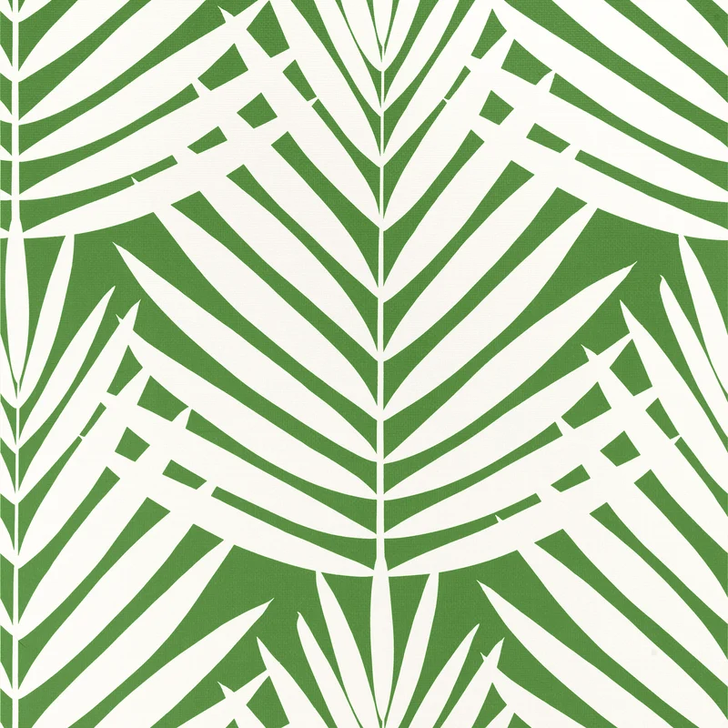 Thibaut Croatia — Green Embossed Vinyl on Non Woven wallpaper in Green