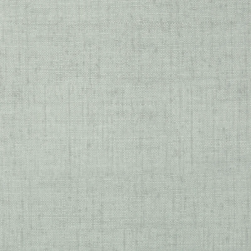 Thibaut Bankun Raffia — Teal Embossed Vinyl on Osnaburg wallpaper in Teal