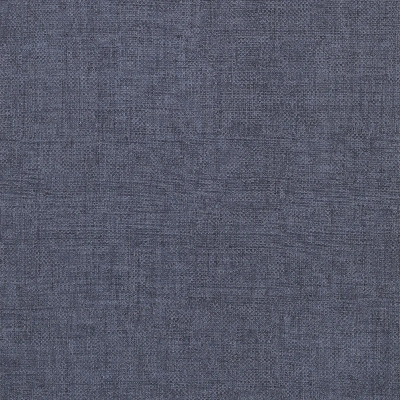 Thibaut Bankun Raffia — Navy Embossed Vinyl on Osnaburg wallpaper in Navy