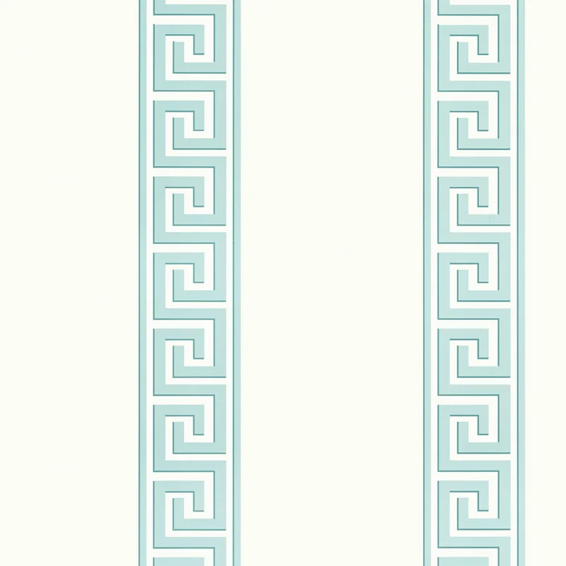 Thibaut Andreas Stripe — Aqua Wallpaper wallpaper in Aqua