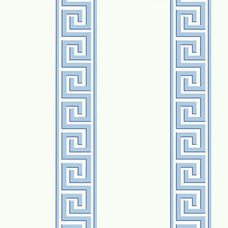 Thibaut Andreas Stripe — Blue wallpaper