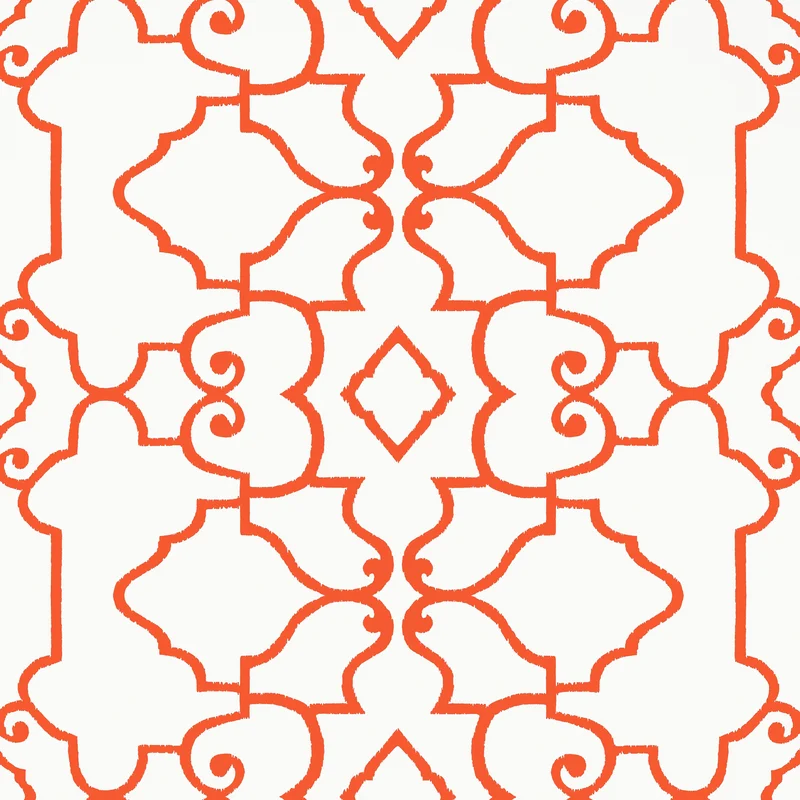 Thibaut Ogden — Coral Wallpaper wallpaper in Coral