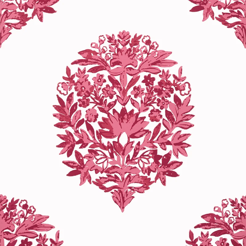 Thibaut Ridgefield — Pink Wallpaper wallpaper in Pink