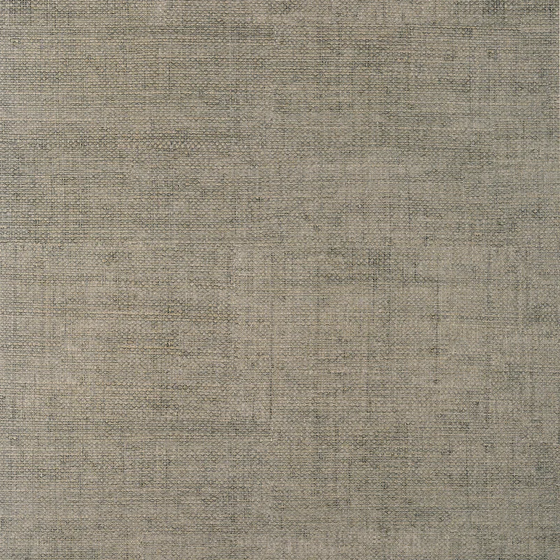 Thibaut Bankun Raffia — Flannel Embossed Vinyl on Osnaburg wallpaper in Flannel