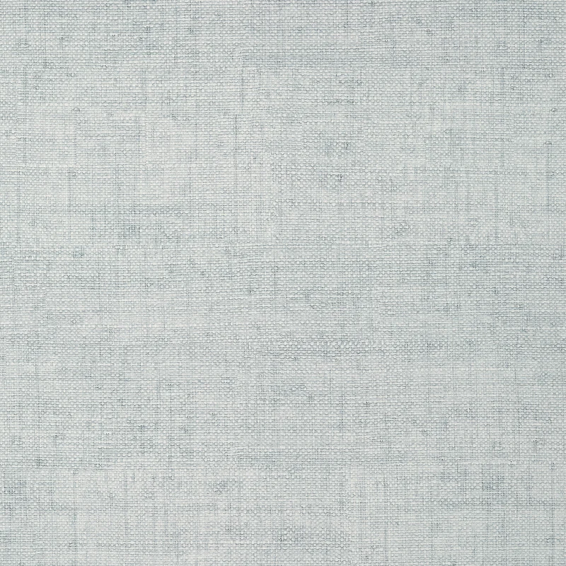Thibaut Bankun Raffia — Glacier Embossed Vinyl on Osnaburg wallpaper in Glacier