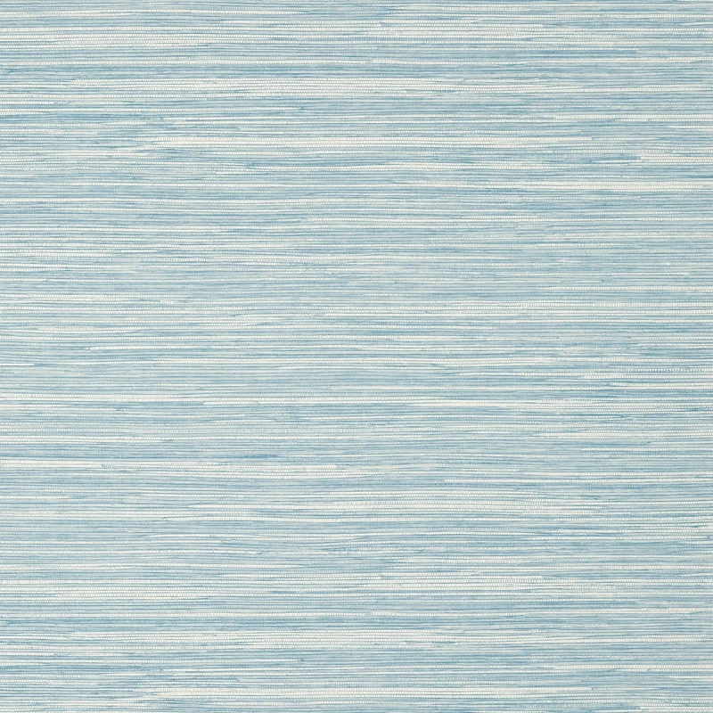 Thibaut Normandy — Blue Embossed Vinyl on Non Woven wallpaper in Blue