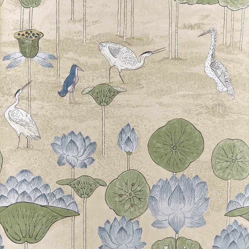 Thibaut Malea — Sage Non Woven wallpaper in Sage