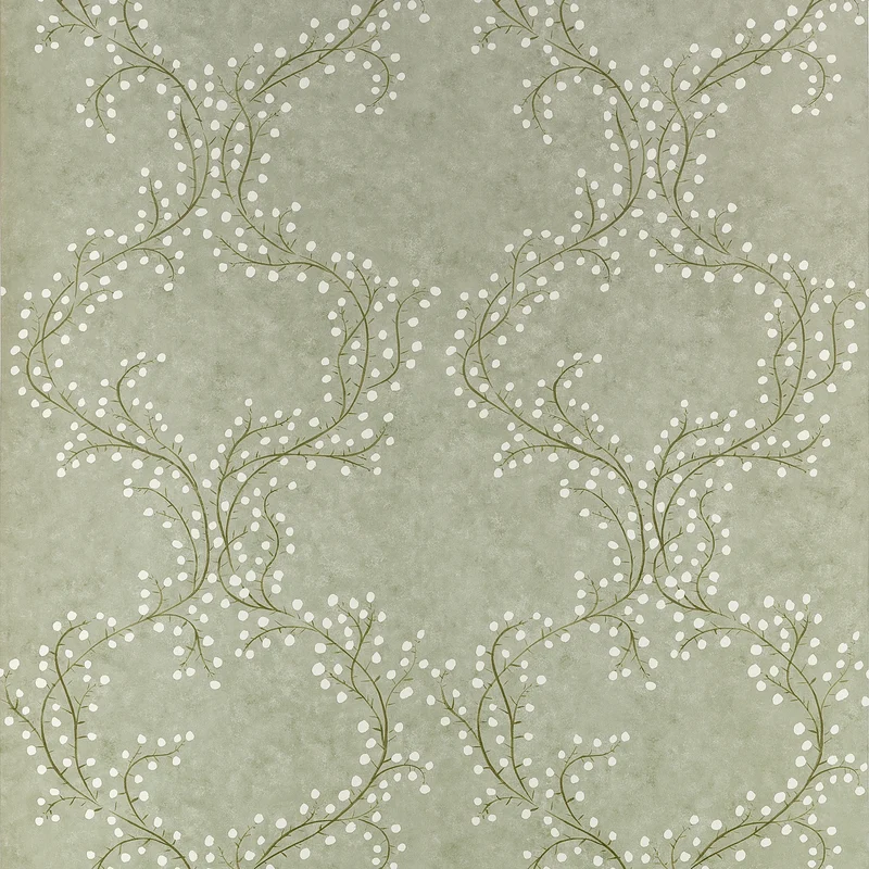 Thibaut Markle Trail — Sage Non Woven wallpaper in Sage