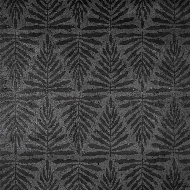 Thibaut Gasparilla — Black Cork on Paper wallpaper in Black