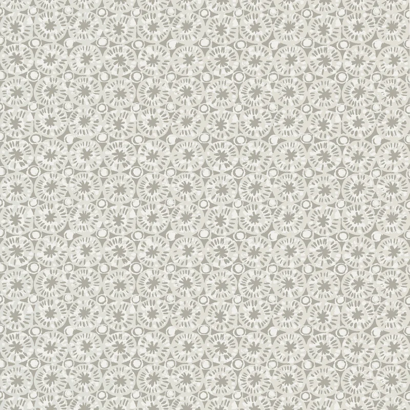 Thibaut Sand Dollar — Pearl and Charcoal Non Woven wallpaper in Pearl and Charcoal