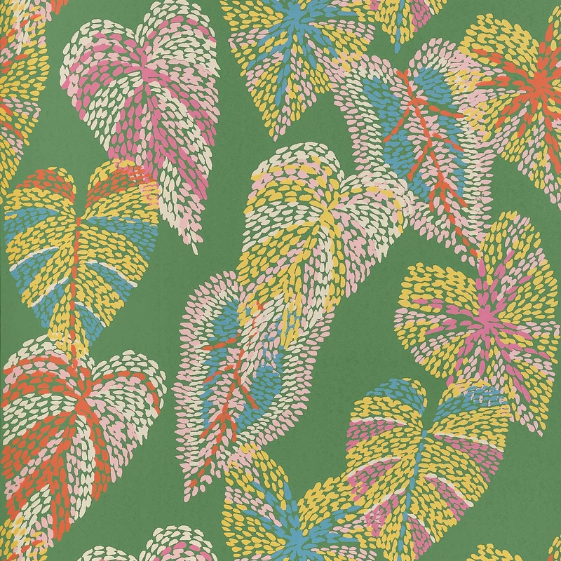 Thibaut Delila — Green Non Woven wallpaper in Green