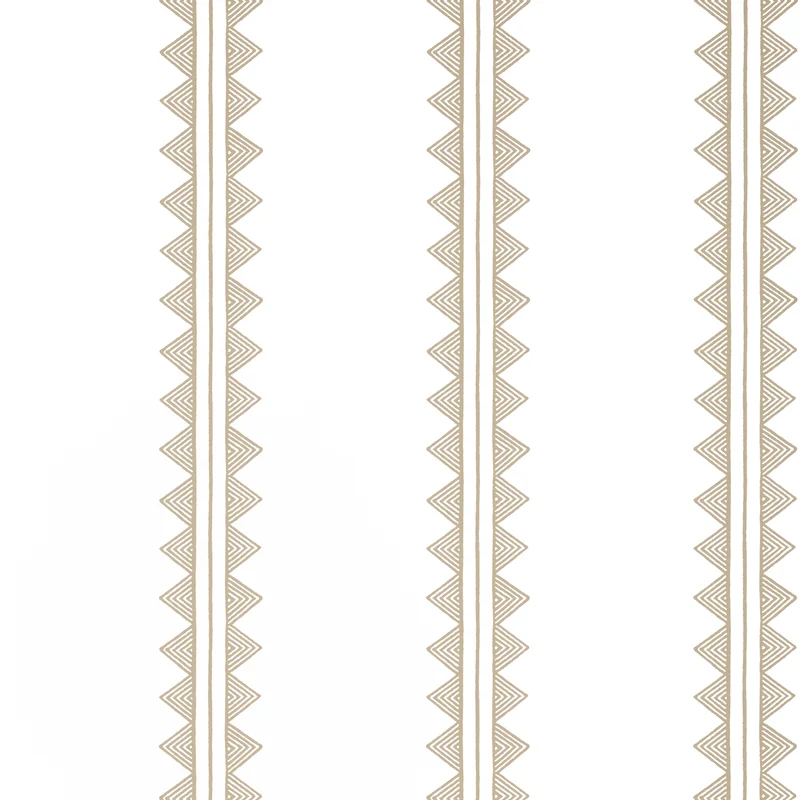 Thibaut Agave Stripe — Camel wallpaper