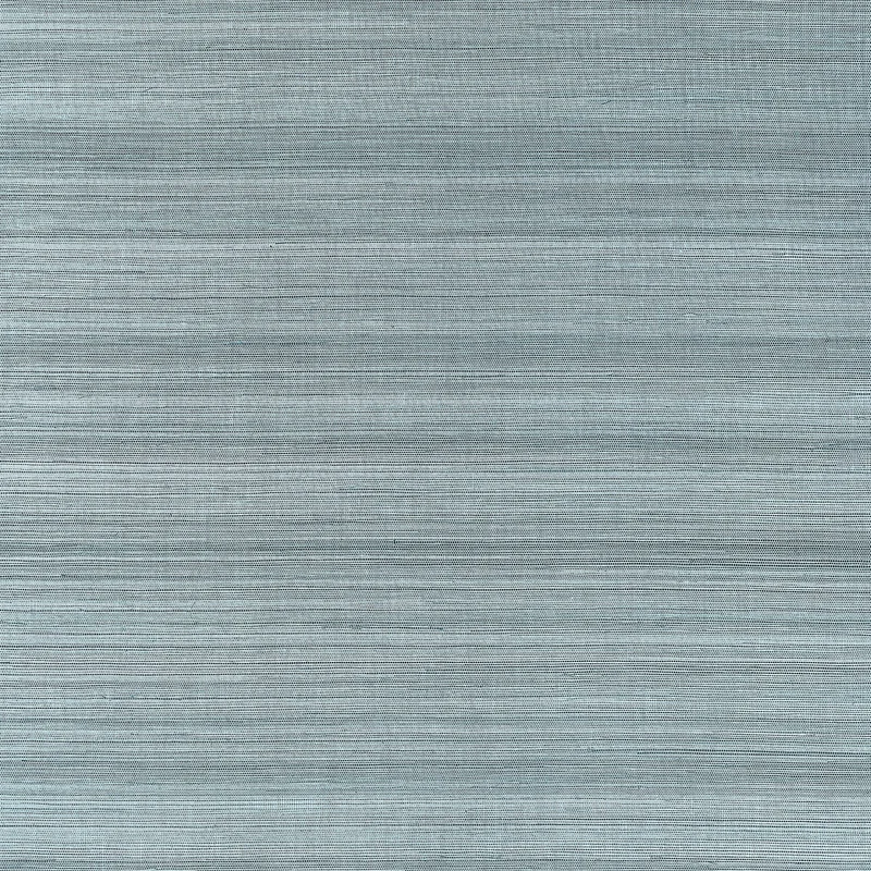 Thibaut Windward Sisal — Stormy Blue Sisal on Paper wallpaper in Stormy Blue