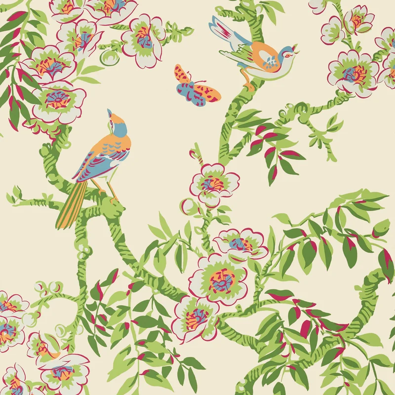 Thibaut Yukio — Cream Wallpaper wallpaper in Cream