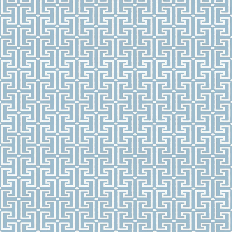 Thibaut T-Square — Light Blue Wallpaper wallpaper in Light Blue