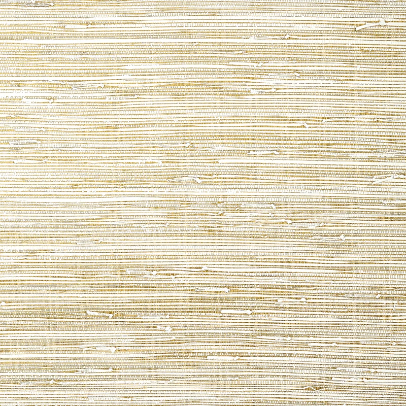 Thibaut Sutton — Metallic Gold and White Grass on Non Woven wallpaper in Metallic Gold and White