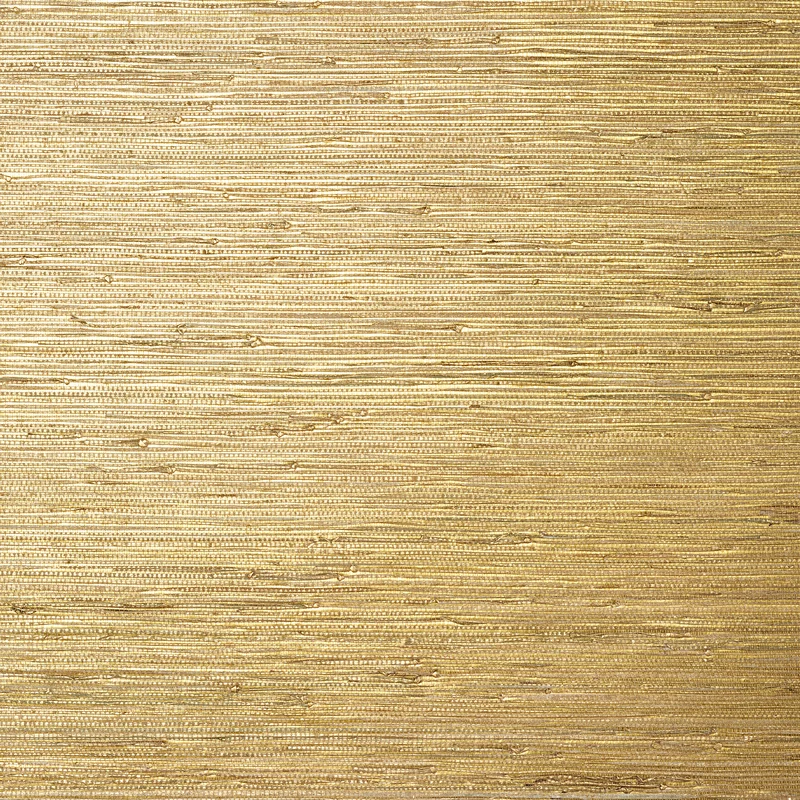 Thibaut Sutton — Metallic Gold Grass on Non Woven wallpaper in Metallic Gold