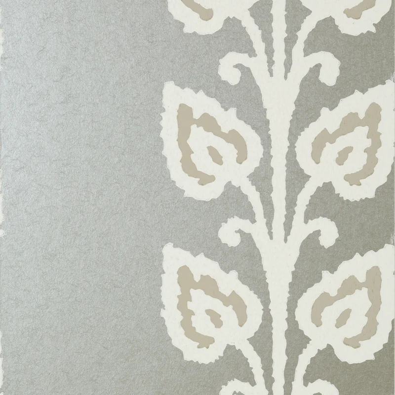 Thibaut Temecula — Silver Non Woven Wallpaper wallpaper in Silver