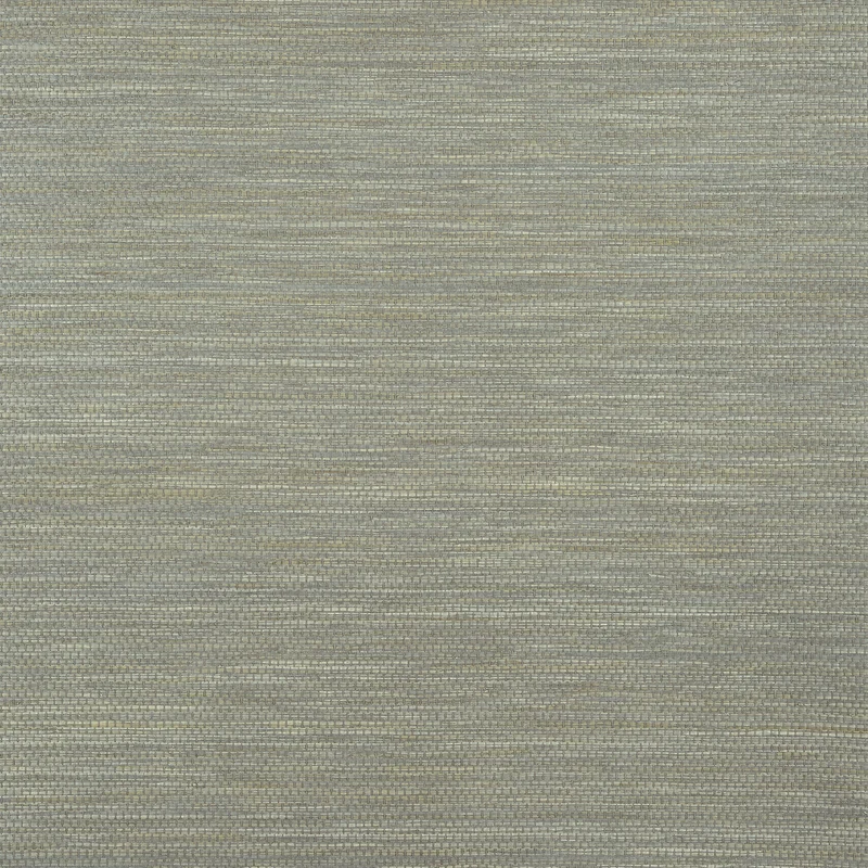 Thibaut Cape May Weave — Smoky Grey Raffia on Non Woven wallpaper in Smoky Grey