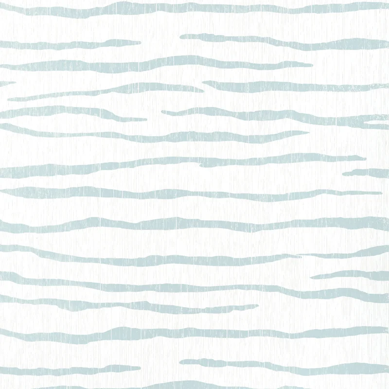 Thibaut Savanna — Sleepy Blue Paperweave on Non Woven wallpaper in Sleepy Blue