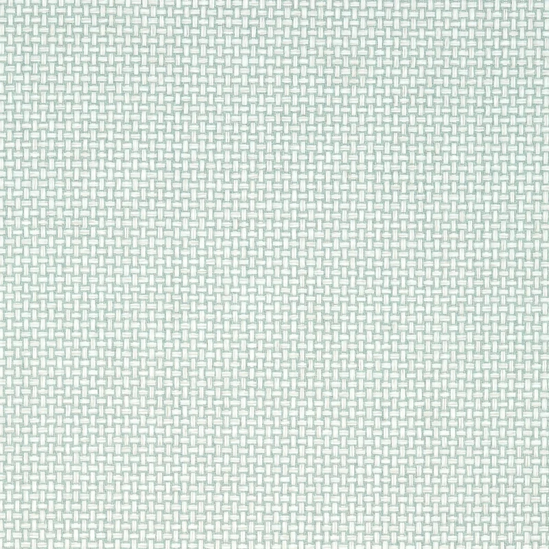 Thibaut Baker Weave — Aqua wallpaper