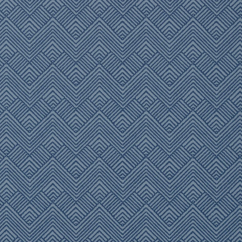 Thibaut Oslo Chevron — Navy Wallpaper wallpaper in Navy