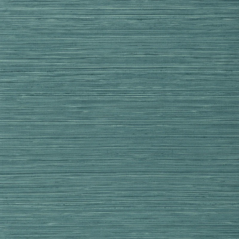 Thibaut Kendari Grass — Teal Embossed Vinyl on Non Woven wallpaper in Teal