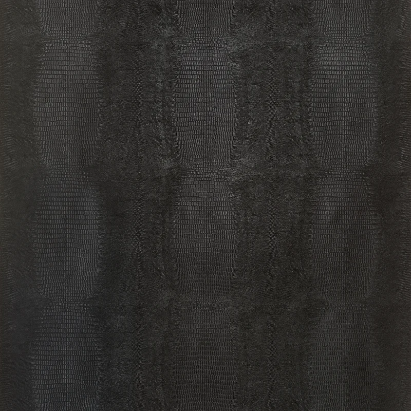 Thibaut Kissimmee — Black Embossed Vinyl on Non Woven wallpaper in Black