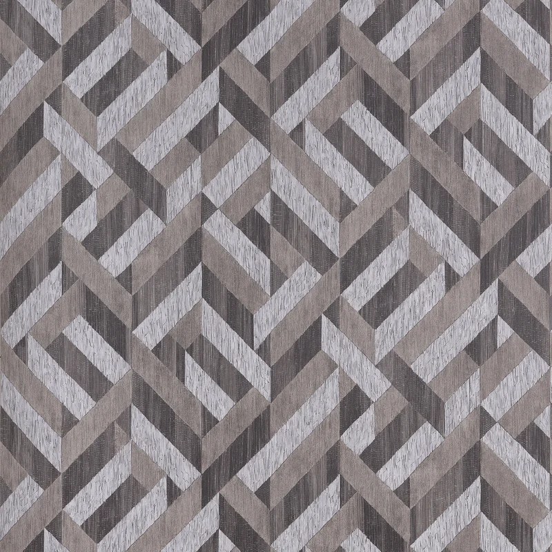Thibaut Bristlecone — Grey Embossed Vinyl on Non Woven wallpaper in Grey