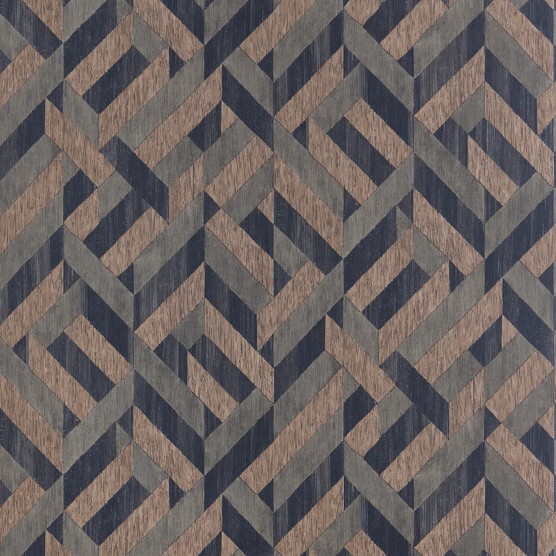 Thibaut Bristlecone — Green and Black wallpaper
