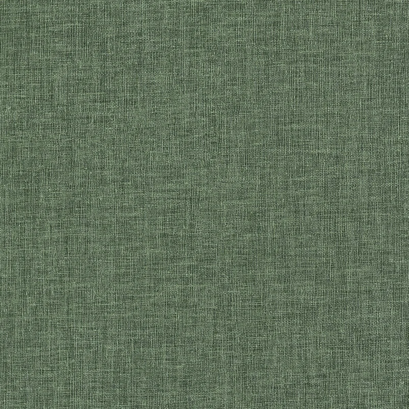 Thibaut Linen Weave — Pine Green PVC-Free, Thermo Polymer Olefin on Non Woven wallpaper in Pine Green