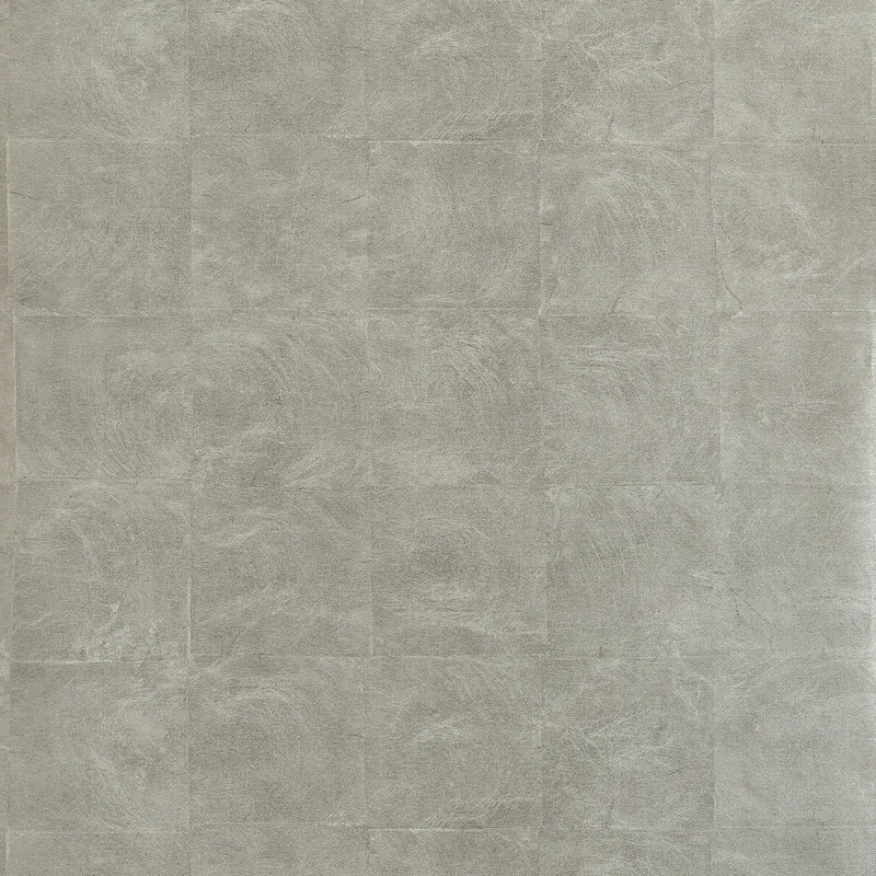 Thibaut Katamari — Pewter Embossed Vinyl on Non Woven wallpaper in Pewter