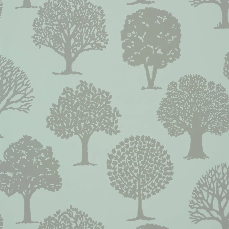 Thibaut Russell Square — Linen on Aqua Wallpaper wallpaper in Linen on Aqua