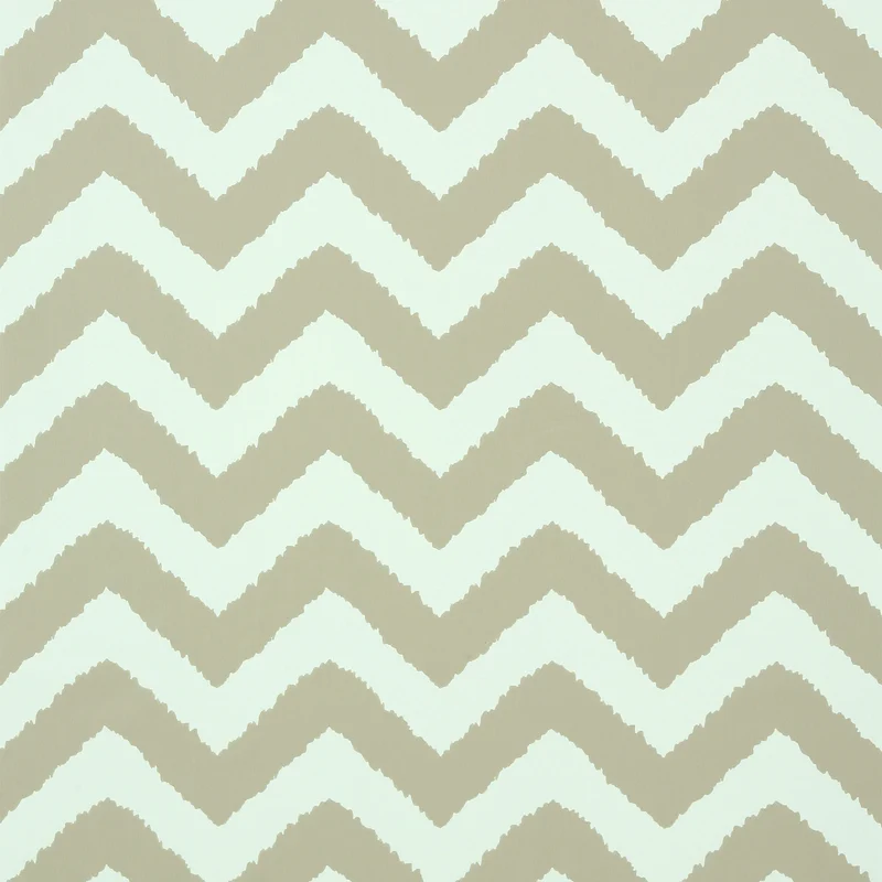 Thibaut Widenor Chevron — Taupe on Aqua Wallpaper wallpaper in Taupe on Aqua