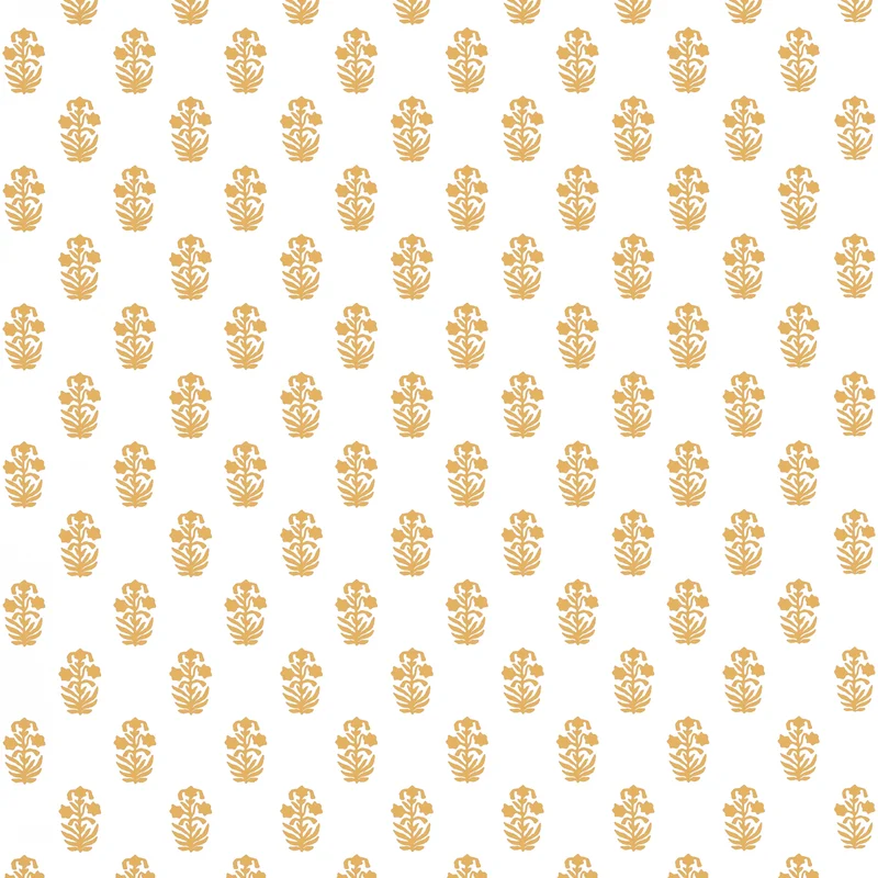 Thibaut Corwin — Gold on White Non Woven wallpaper in Gold on White