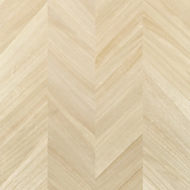 Thibaut Inyo Wood — Natural Wood Veneer on Non Woven wallpaper in Natural