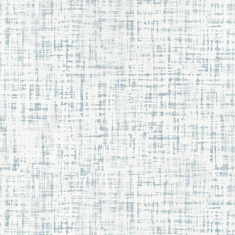 Thibaut Prisma — Aqua Linen Mesh on Non Woven wallpaper in Aqua